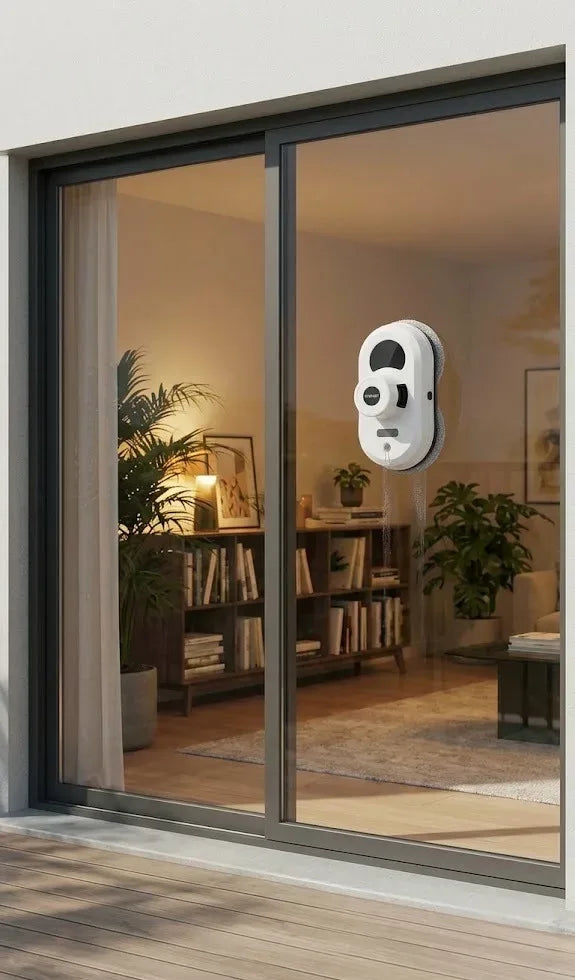 Robot Lave-Vitre Automatique Télécommandé